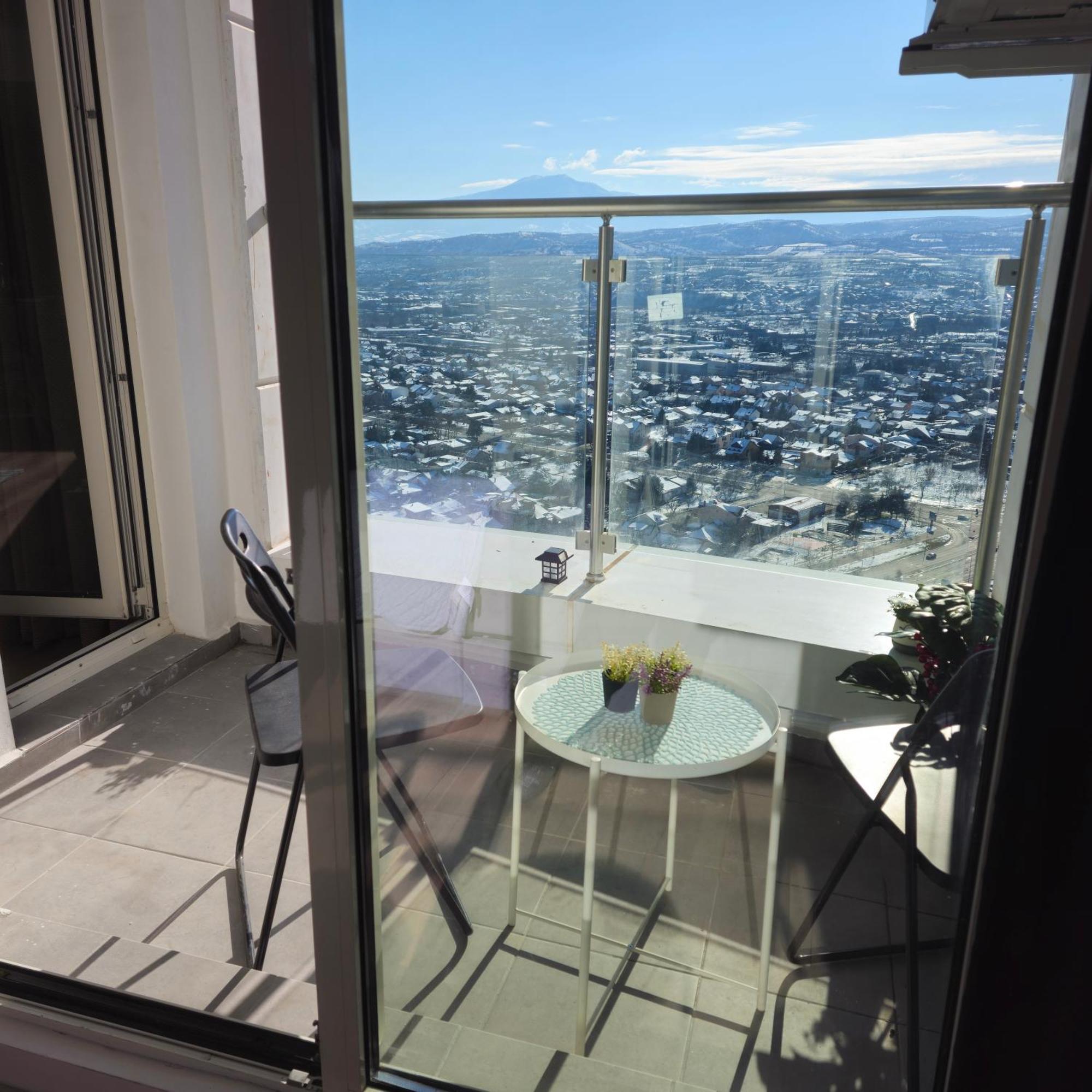 Skopje Sky Oasis Apartment Ngoại thất bức ảnh