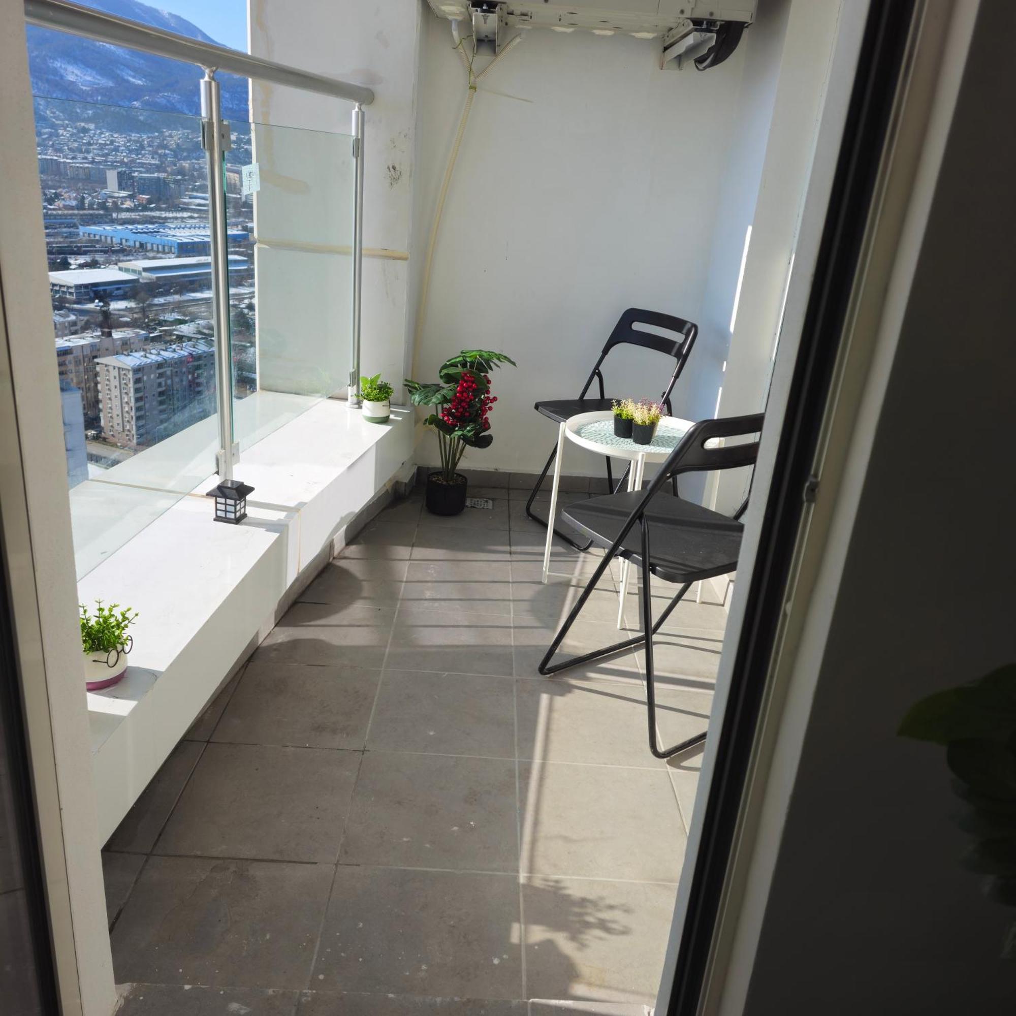 Skopje Sky Oasis Apartment Ngoại thất bức ảnh