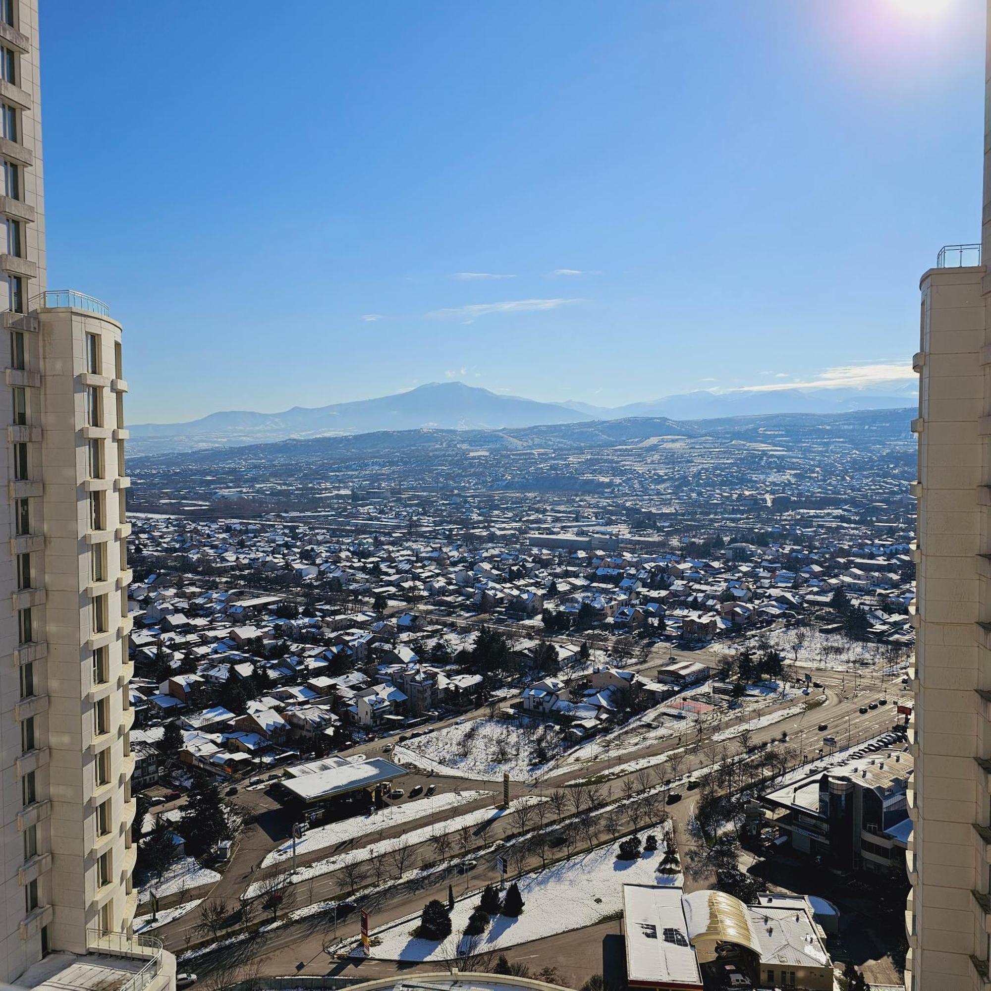 Skopje Sky Oasis Apartment Ngoại thất bức ảnh